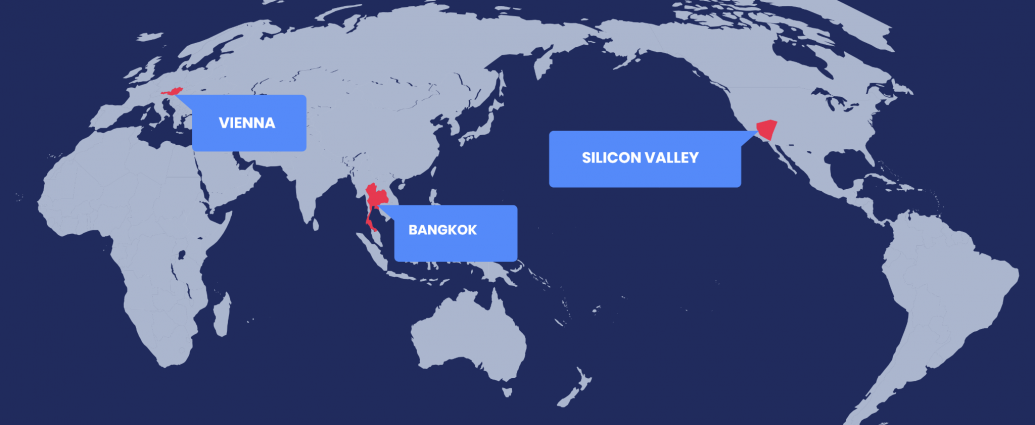 Silicon Valley, Bangkok, Vienna. Coinstox is going to be fastest growing company in CeDefi