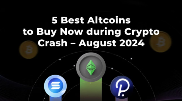 5 Best Altcoins to Buy Now during Crypto Crash – August 2024