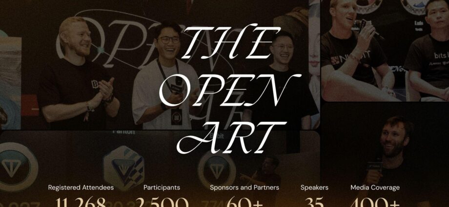 The Open Art by Blum, TONX, and TON Society Draws 11,280+ Registered Attendees, Becoming the Largest Event of Token2049 Week